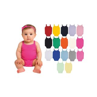 Body De Alcinha - Bebê - Suedine - Liso em Oferta na Shopee