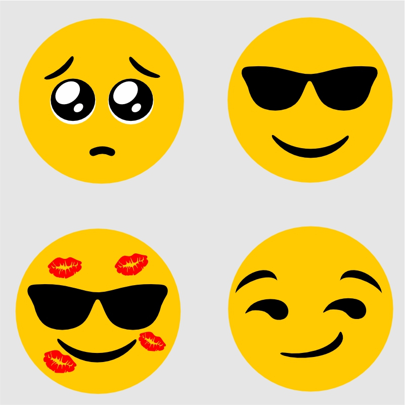 ALMOFADA EMOJI 32x32 cm, 60 MODELOS DE TECIDO PELUCIA, COM ZIPER. em Oferta na Shopee