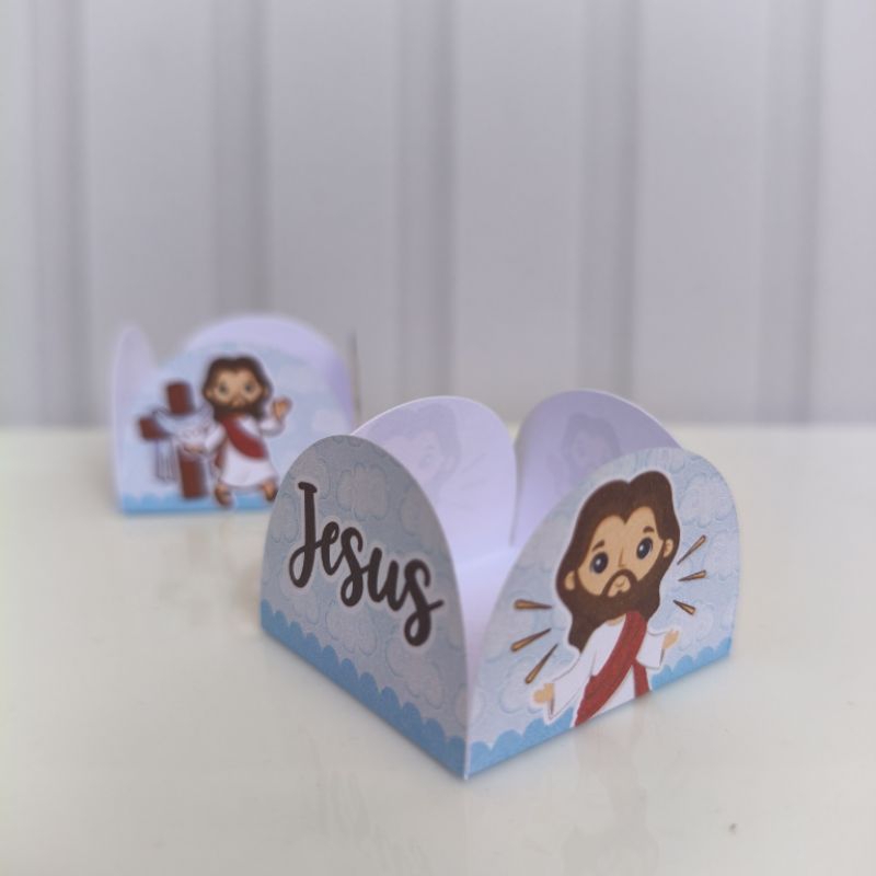 200 Forminhas Brigadeiro e Doces Tema Jesus / Docinhos /  Lembrancinhas para Festa Infantil em Oferta na Shopee