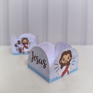 200 Forminhas Brigadeiro e Doces Tema Jesus / Docinhos /  Lembrancinhas para Festa Infantil em Oferta na Shopee
