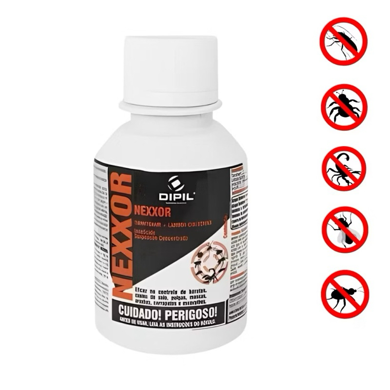 Nexxor 100ml Dipil  Concentrado — Baratas, Cupins, Aranhas, Escorpiões, Carrapatos e Pulgas em Oferta na Shopee