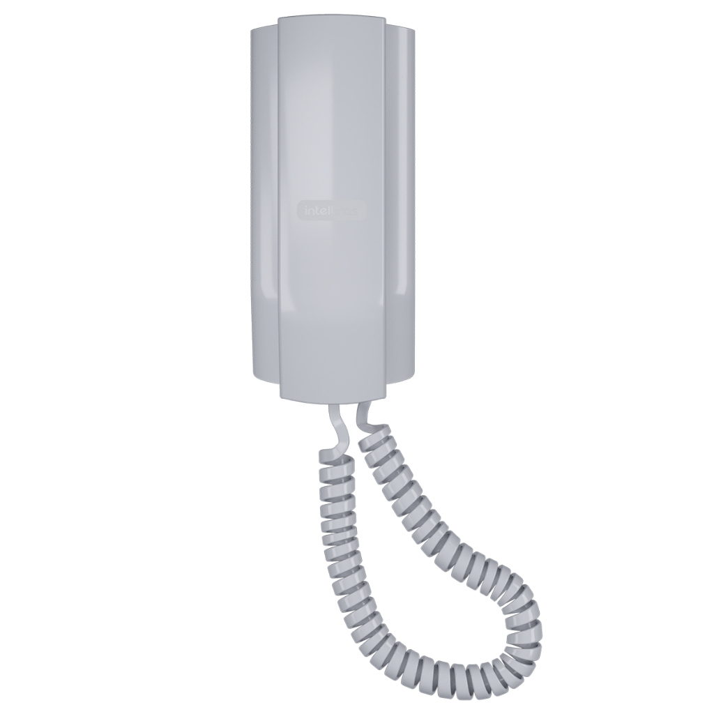 Interfone Terminal Dedicado Intelbras TDMI 300 Apartamento Condomínio Cor Branco
