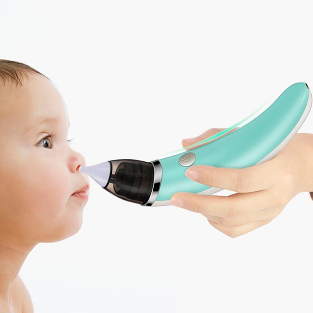 Aspirador Congestão Nasal Infantil Sugador Eletrico Slim