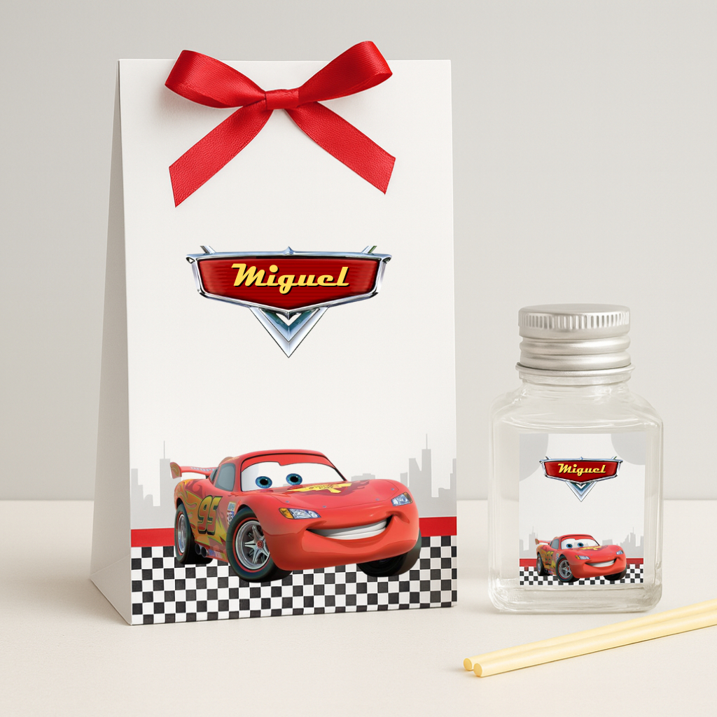 Aromatizador Lembrancinha Carros Relâmpago McQueen – Personalizado em Oferta na Shopee