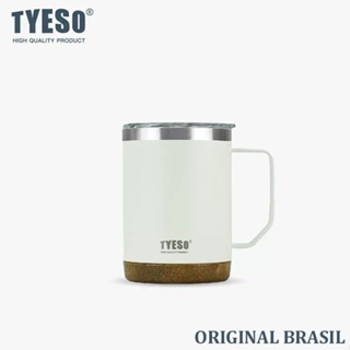 Caneca Térmica Inox a Vácuo TYESO 530ml com Tampa Ideal para Cerveja, Café, Chá e Água 	Já vem com base antiderrapante em Oferta na Shopee