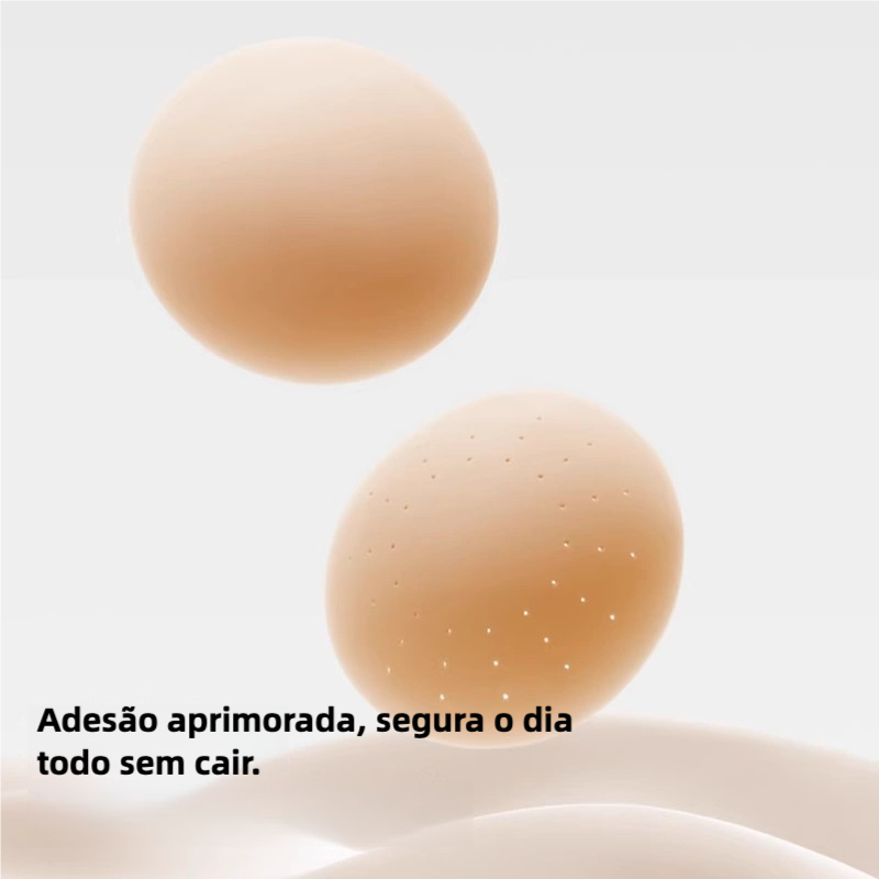 Protetor de Mamilos Silicone - Adesivo Reutilizável Invisível em Oferta na Shopee