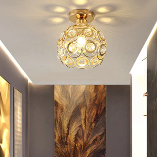 Lustre de Cristal Simples Estilo Americano Design Criativo com Personalidade para Sala/Quarto/Jantar Iluminação de Casa em Oferta na Shopee