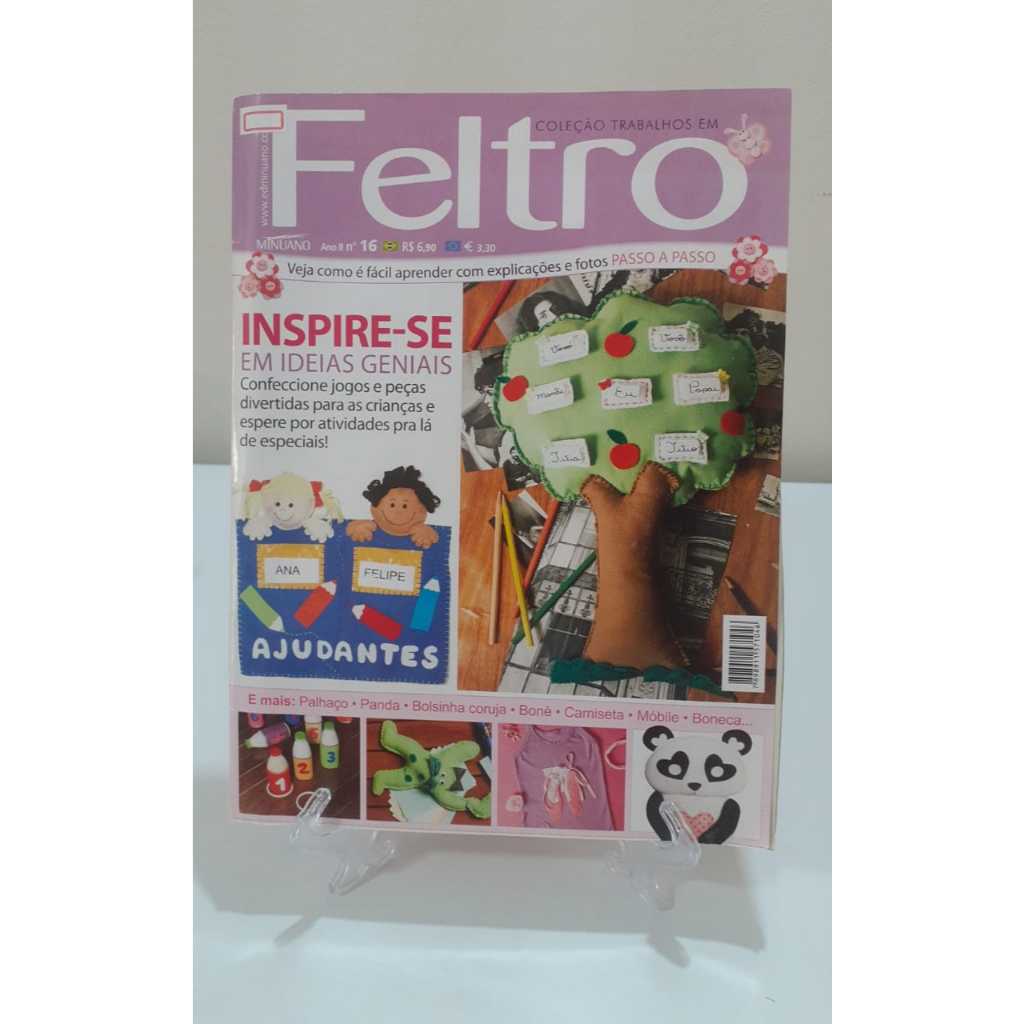 Revista Feltro Tricô Crochê Infantil 21447