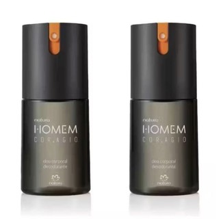 02 Deo Corporal Natura Homem Cor.agio Natura Original 100ml cada