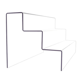 Escadinha Acrilico Expositora Organizadora 3 Degraus em Oferta na Shopee