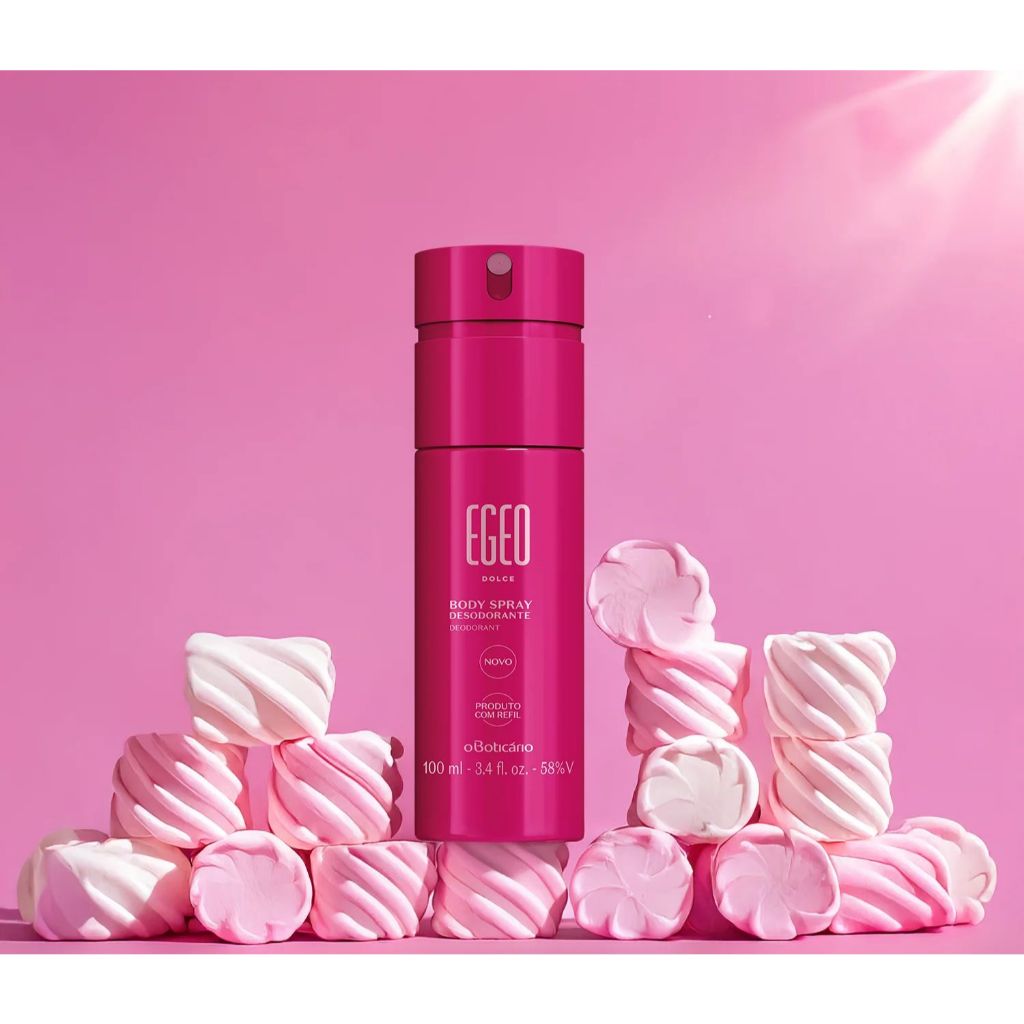 Perfume na Medida Certa: Egeo Dolce Body Spray - Combo 2 Unidades.
