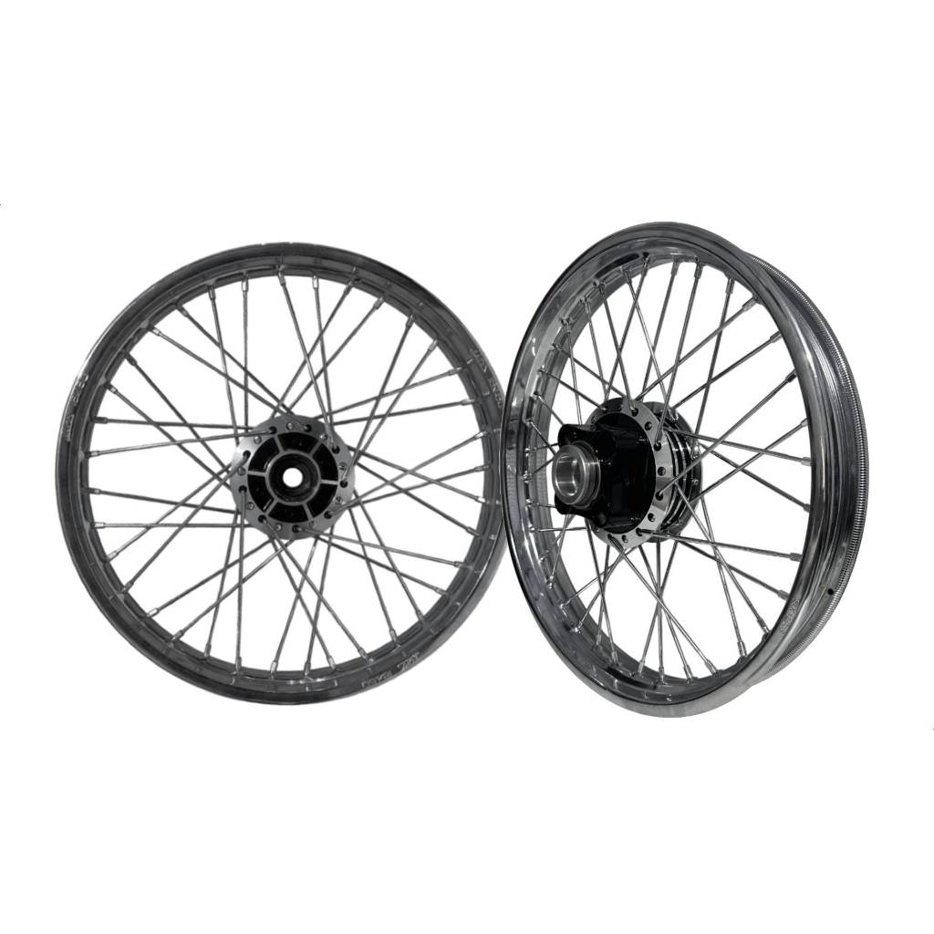 Par Roda Aro Ferro Cubo Diamantado Cg Today 83/99 Disco