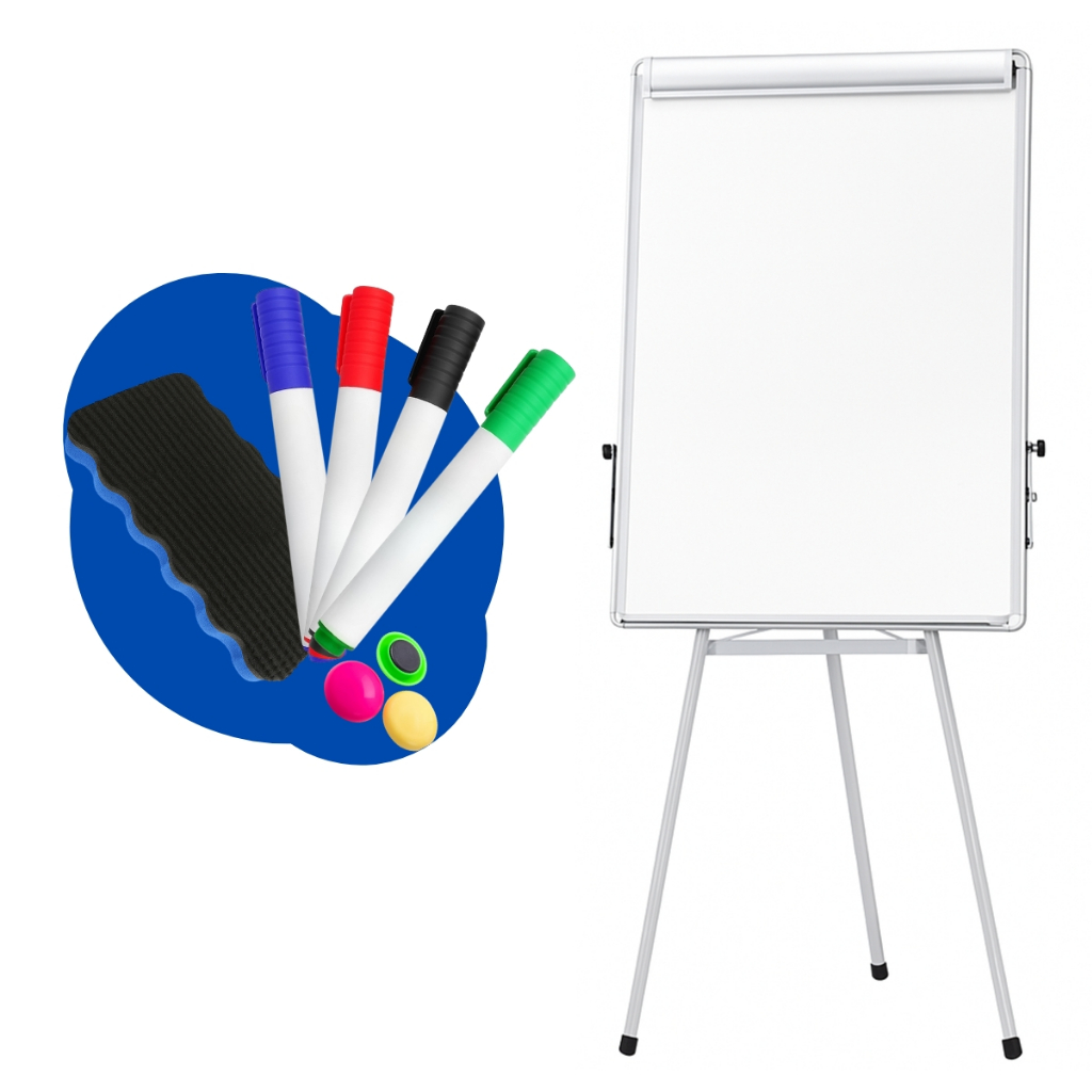 Flip Chart Cavalete Magnético Palestras Planejamentos Aulas Workshops Eventos