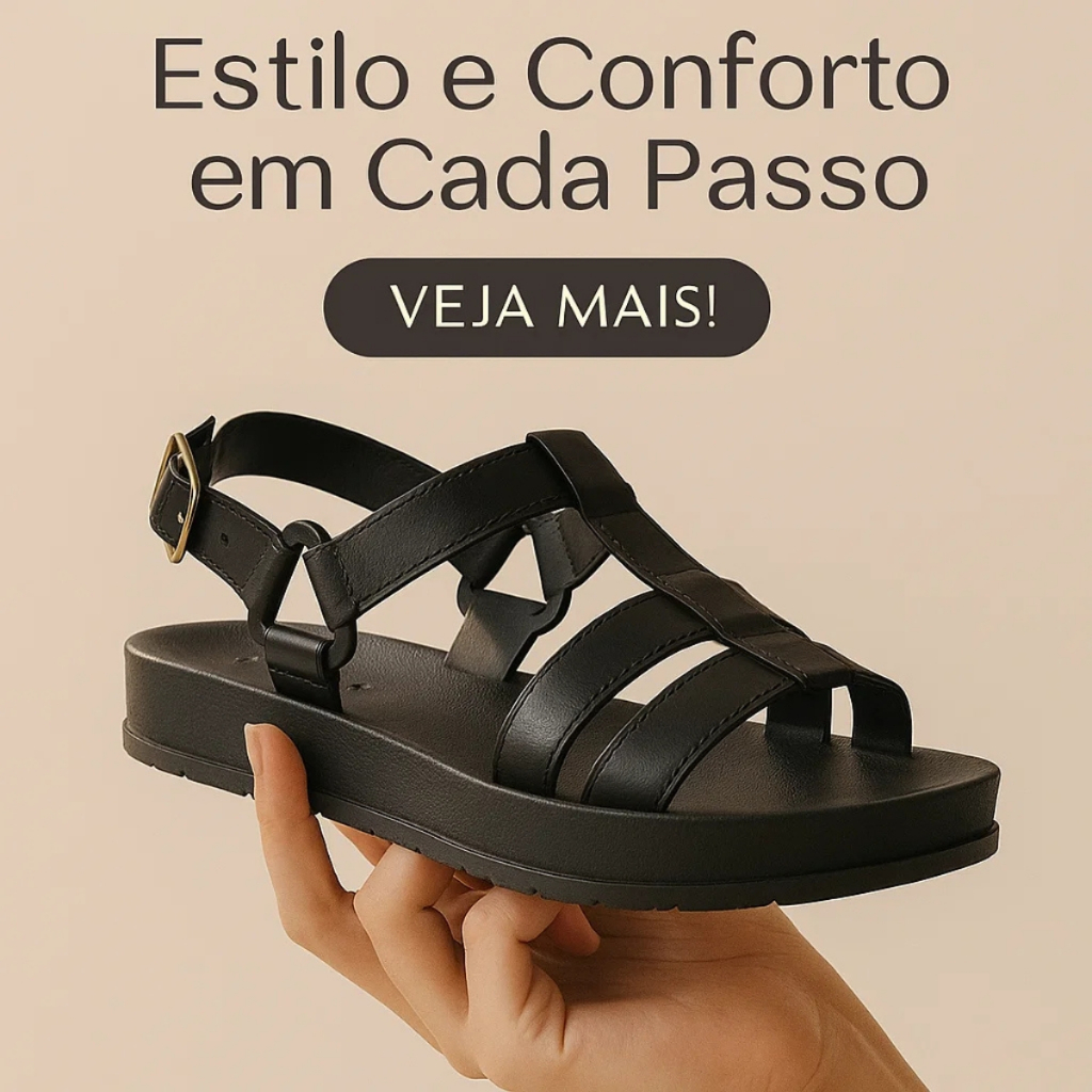Sandália Feminina Chinelo Papete Rasteira Injetada Confortável Dia A Dia