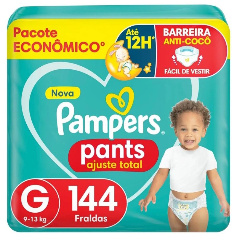 Fralda Descartável Pampers Supersequinha Jumbo G 80 Tiras - Miniatura 5