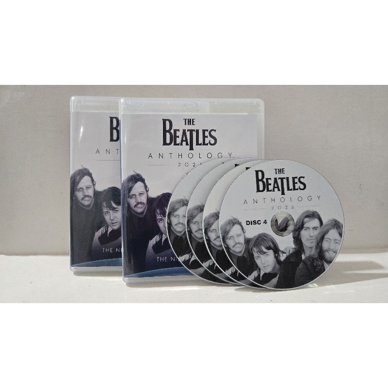BOX BLURAY THE BEATLES ANTHOLOGY 2025 - 4 DISCOS