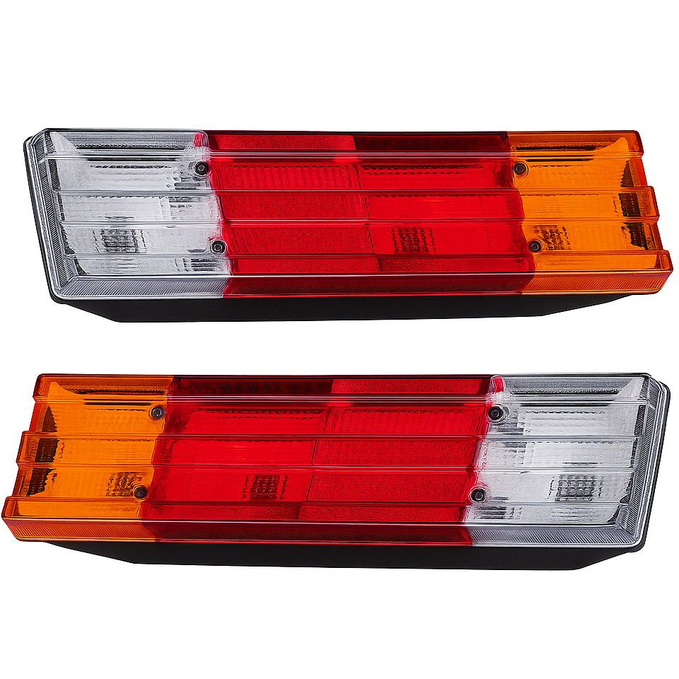 Lanterna Traseira Caminhão Mercedes 1113 1618 1620 Ré e Vigia Automotiva Universal