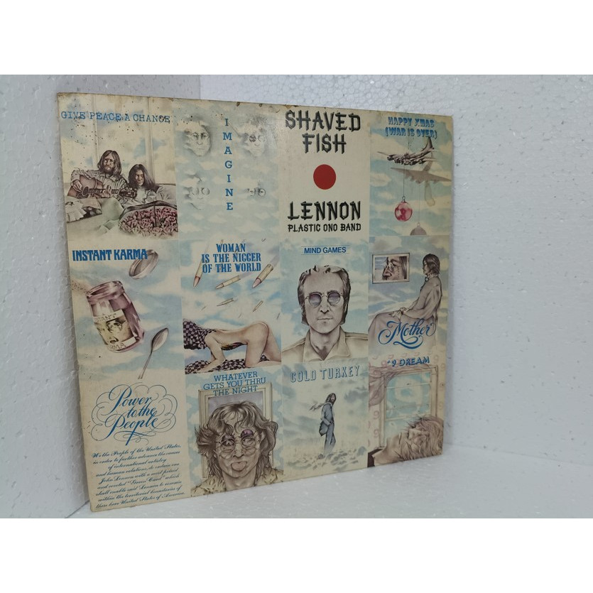 LP Vinil John Lennon Plastic Ono Band - Shaved Fish (1975) Apple