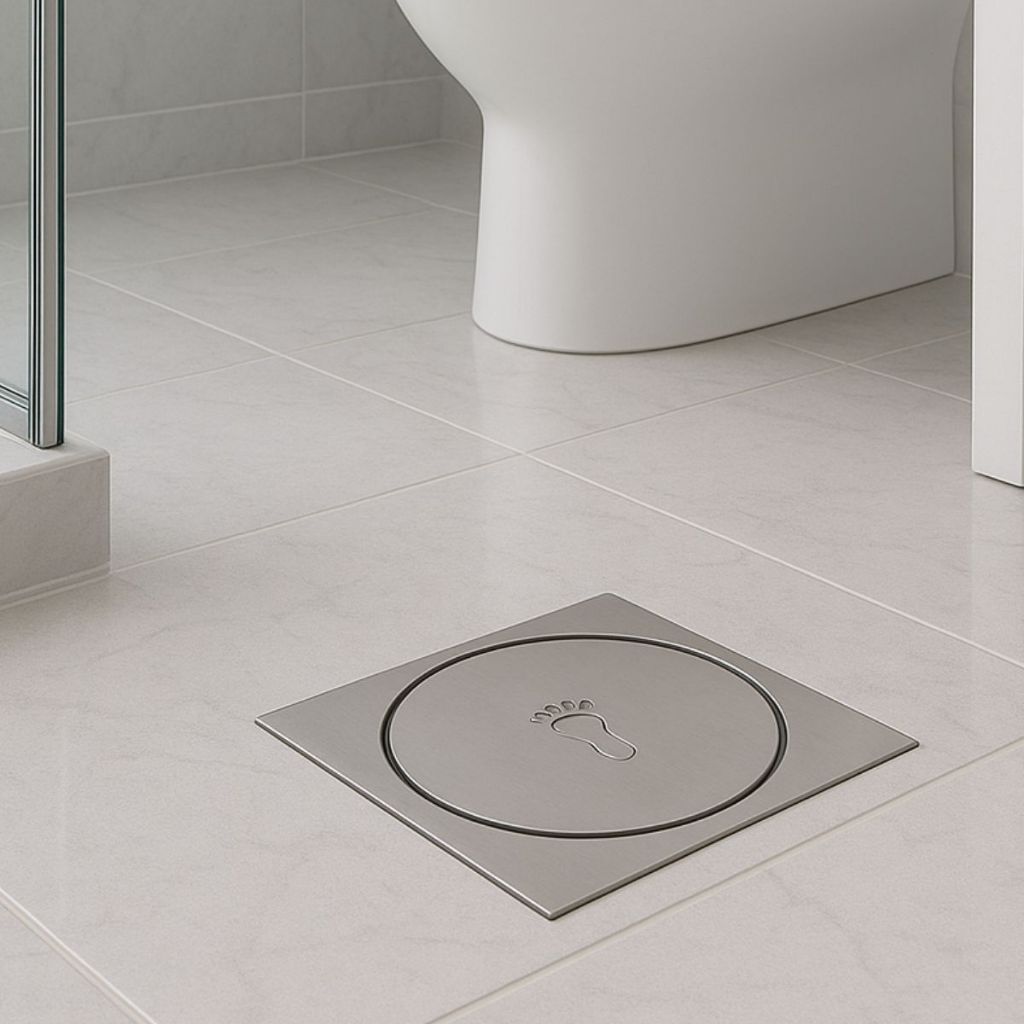 Ralo Click Inteligente Aço Inox Quadrado Veda Cheiro 10X10cm em Oferta na Shopee