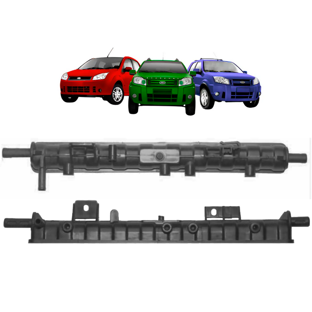 Caixa Radiador Ford Ecosport/fiesta Inferior