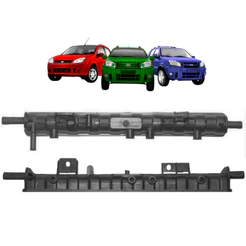 Caixa Radiador Ford Ecosport/fiesta Inferior