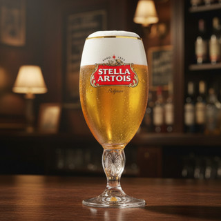 Taça de Vidro Stella Artois Belgium Taças de Cerveja 315ml - Ruvolo