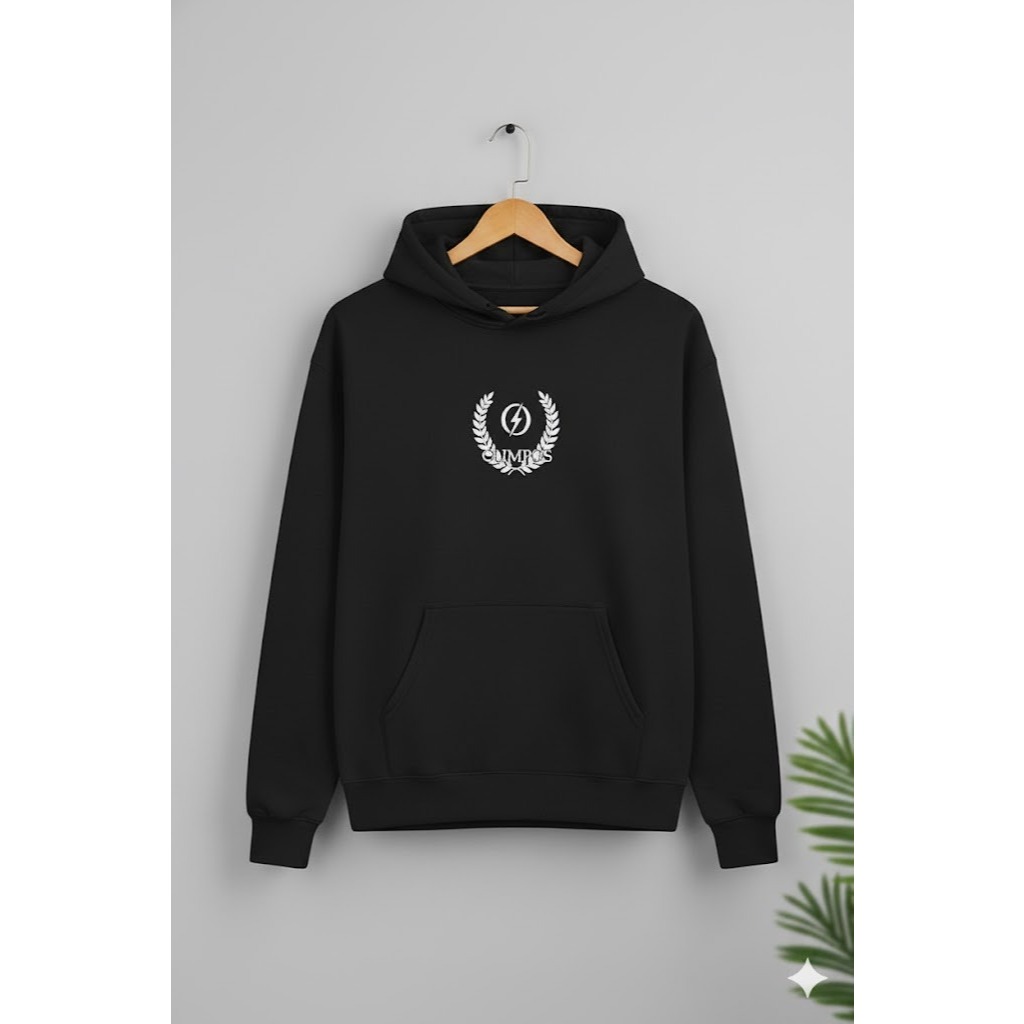 PANTHEON Blusa de Moletom ZEUS Masculino Feminino Canguru Premium | Capuz Regulável