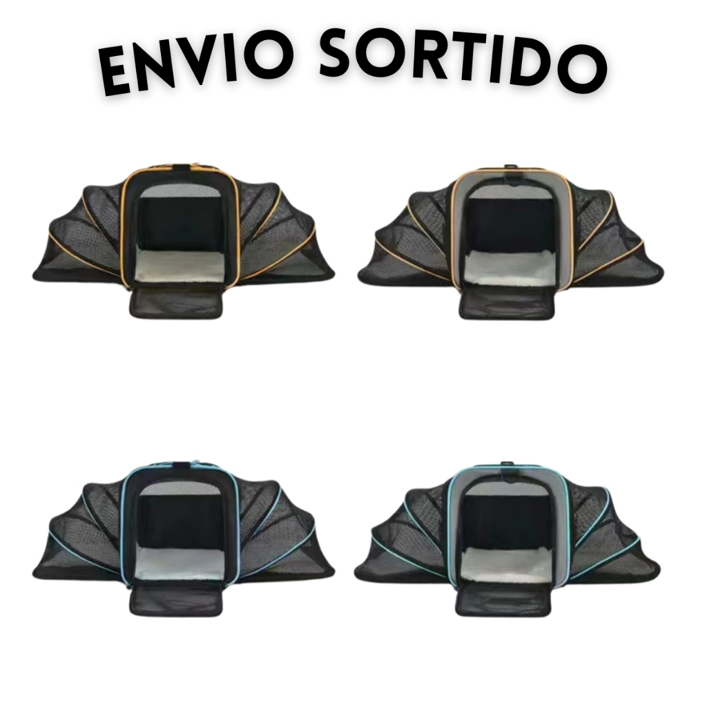 Bolsa Transporte Pet Expansível Premium 45cm: Conforto Máximo