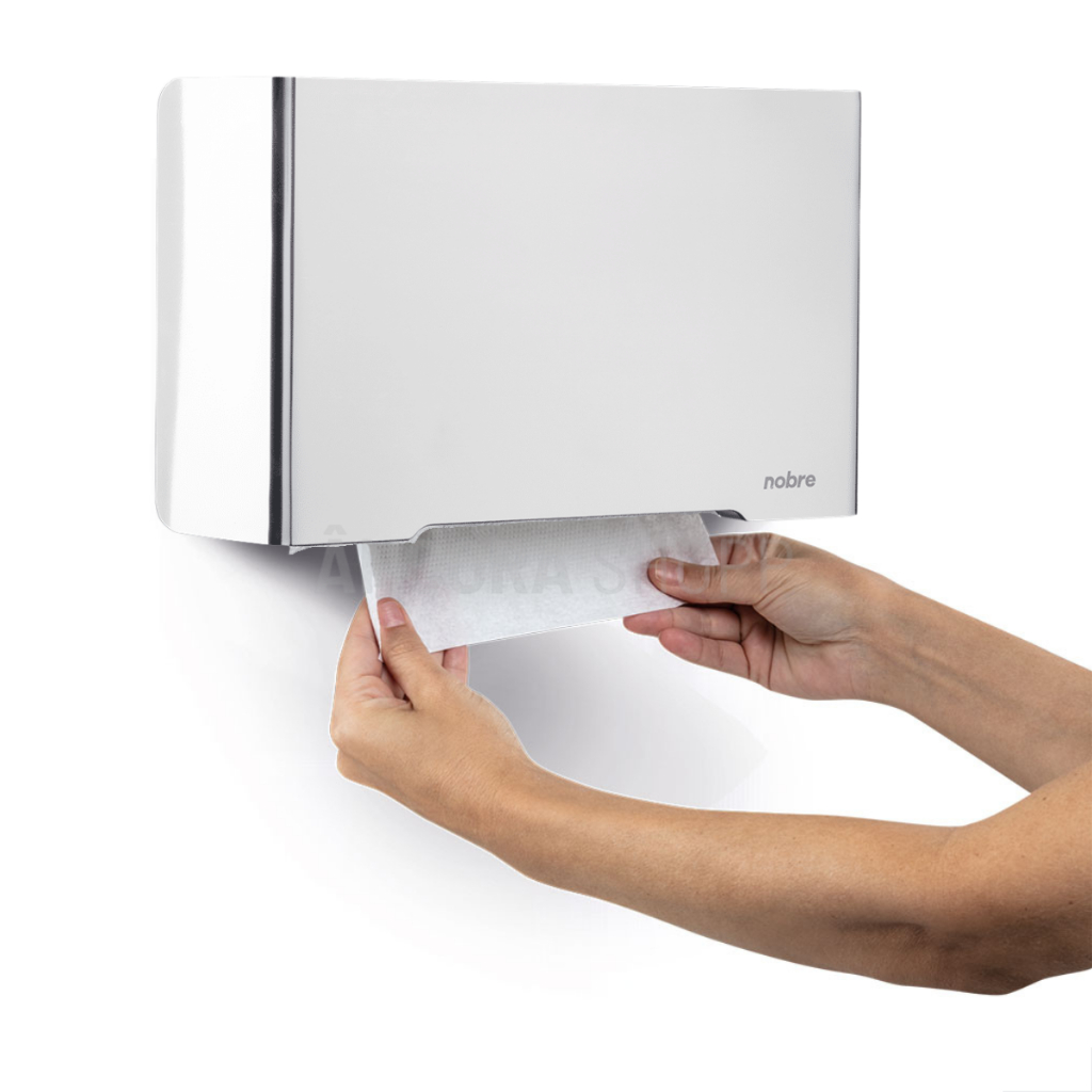 Dispenser Interfolha Porta Papel Toalha Para Banheiro Cozinha Inox Escovado Elegante + Kit Montagem em Oferta na Shopee