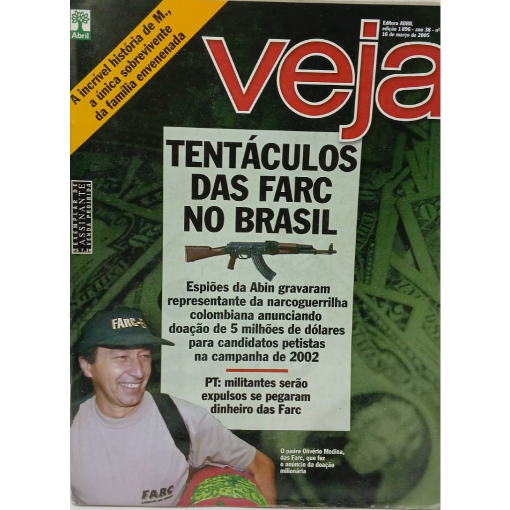 Revista Veja Edição 1896 Ano 38 Nº 11 - 16 de Março De 2005- Liv