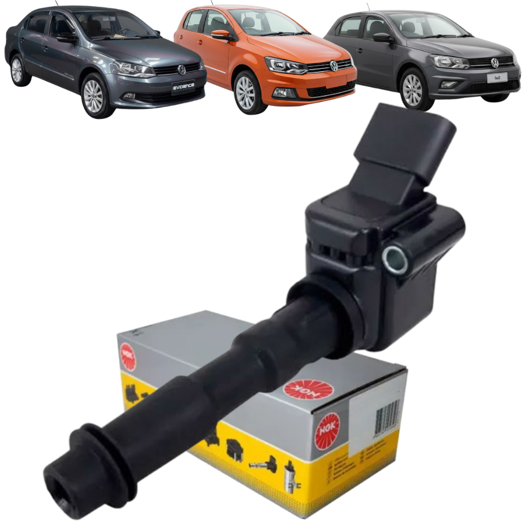 Bobina Ignição Lápis Fox Gol Voyage 1.0 8v Flex 2012 Á 2020