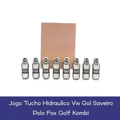 Jogo Tucho Hidraulico Vw Gol Saveiro Polo Fox Golf Kombi