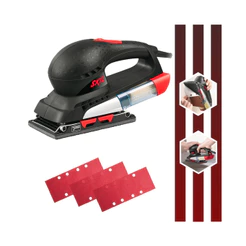 Lixadeira Orbital Modelo 7351 Potência de 200W Com 3 Lixas e 1 Coletor de Pó Skil