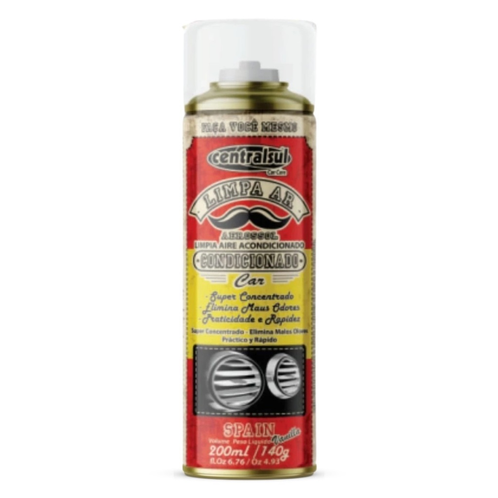 LIMPA AR CONDICIONADO 200ML/140G CENTRALSUL SPAIN — imagem 2 de 2