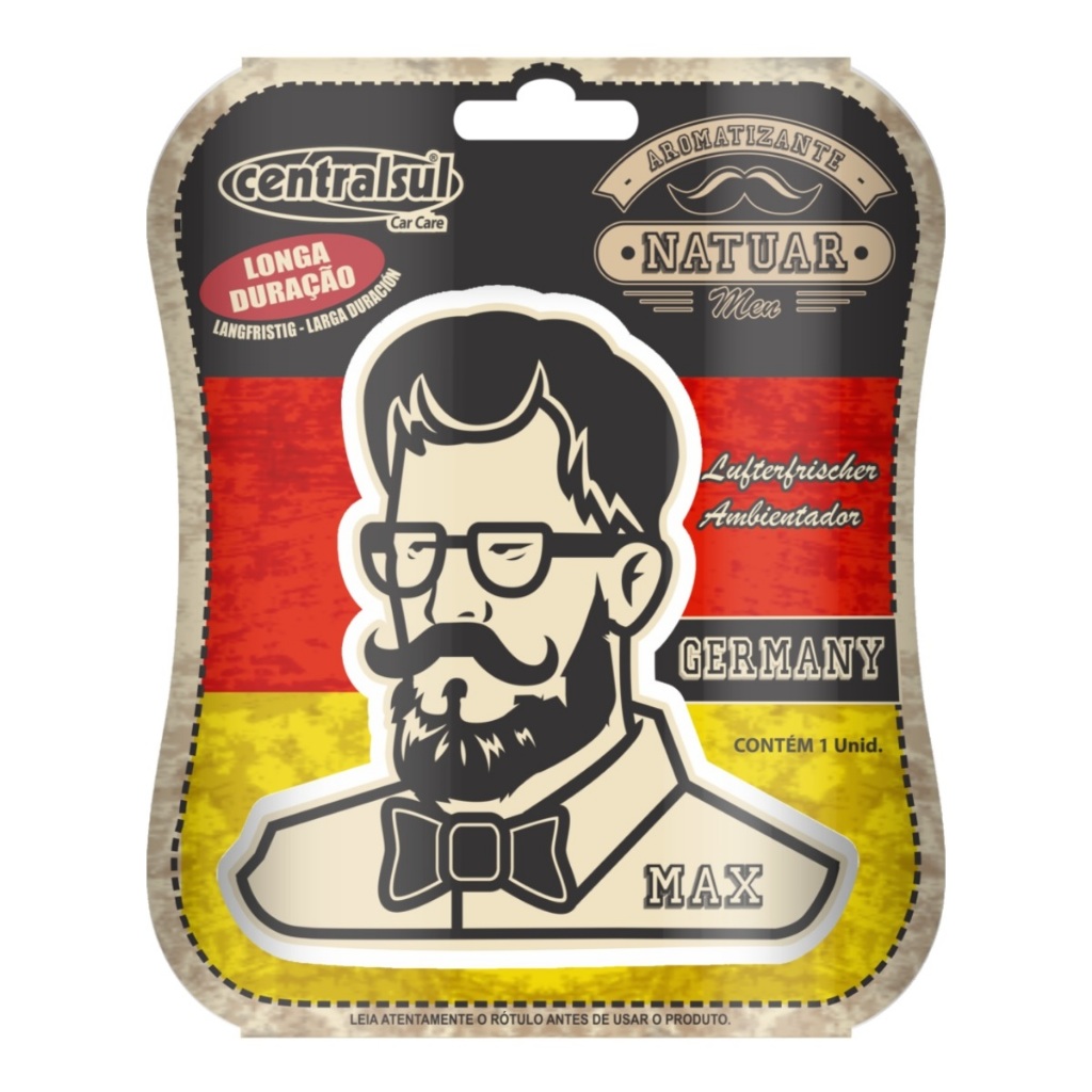AROMATIZANTE MINIATURA MEN MAX CENTRALSUL GERMANY — imagem 2 de 2