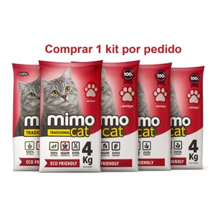 Areia Sanitária para Gatos - MimoCat Tradicional – Antiodor, Alta Absorção 20kg em Oferta na Shopee