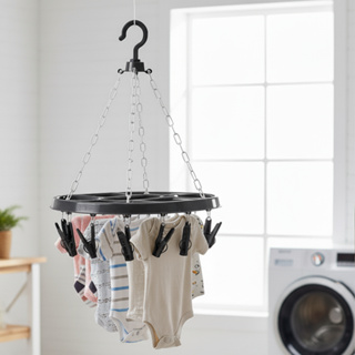 Varal de Roupas Íntimas com 16 Prendedores Reforçados Para Calcinha Meia e Cueca Oval Mini Prático em Oferta na Shopee