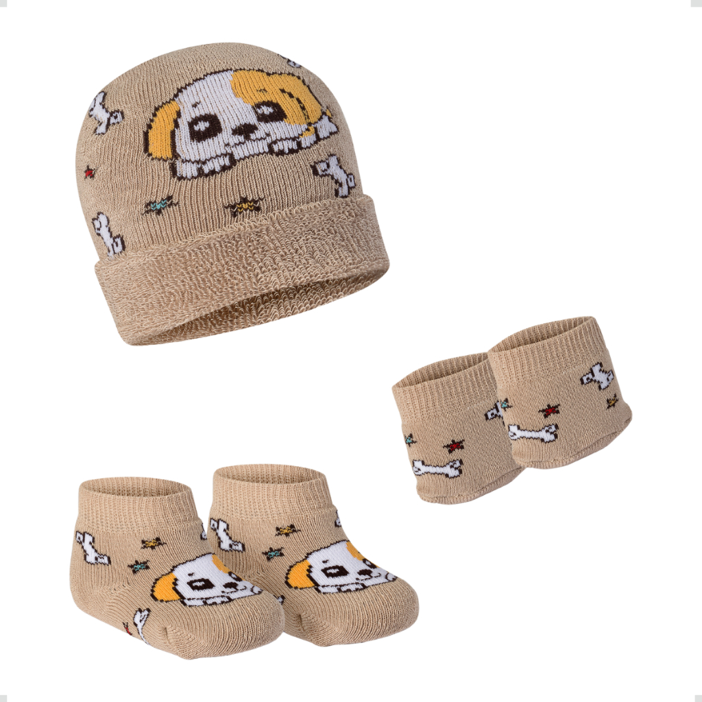 Kit Algodão Touca Luva Meia Recém Nascido Bebê Infantil Menino Menina Presentes Maternidade Enxoval em Oferta na Shopee