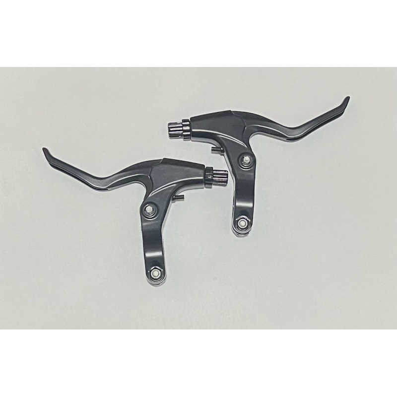 Par Manetas de Alumínio bike NIPARTE Tipo de 2 Dedos Cor Preto Para Freio V Brake e Discos Mecânico em Oferta na Shopee