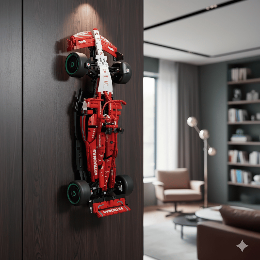 Gancho Expositor F1 (Modelo Universal) - Suporte de Parede LEGO Technic V2