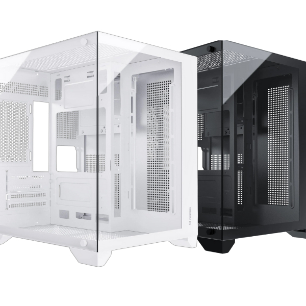 Gabinete Gamer Fortrek Clarity Vidro Temperado Micro Atx Preto ou Branco