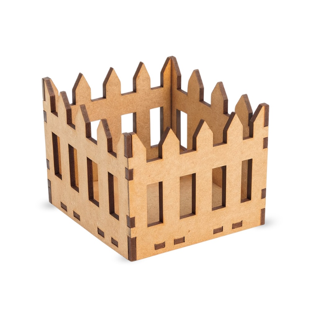 Kit 10 Cerquinhas Decorativas em MDF 5x7cm para Lembrancinhas Enfeites Artesanato Decoração de Festas e Eventos em Oferta na Shopee