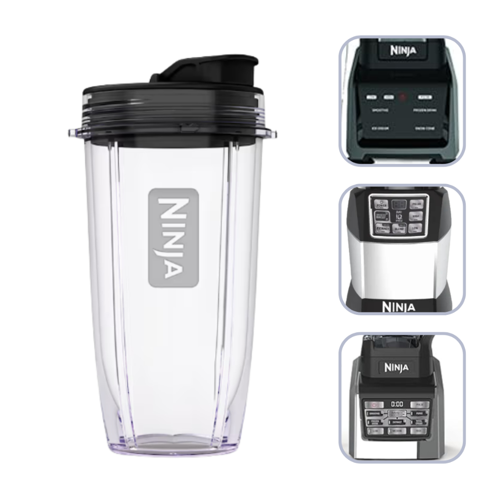 Copo Original Nutri Ninja 710ml com Tampa Auto-iQ