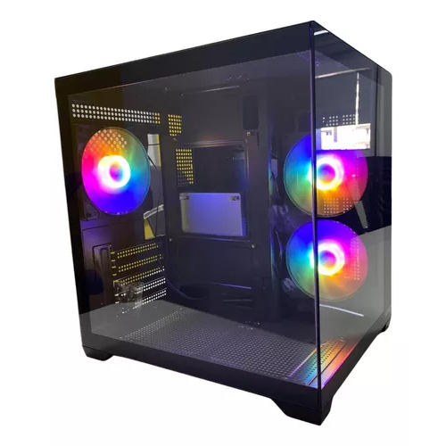 PC GAMER RYZEN 7 5700X 16GB SSD NVME 500GB RTX 3050 6GB Water 120MM RGB  GAMER