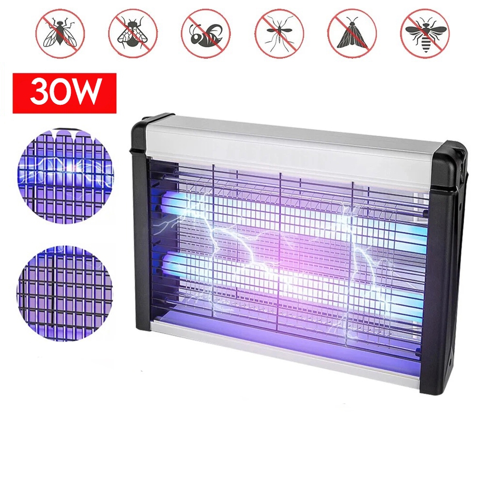 Luminária Lâmpada Elétrica Mata Mosquito Mosca 30W 110V / 220V  Armadilha Com Luz UV