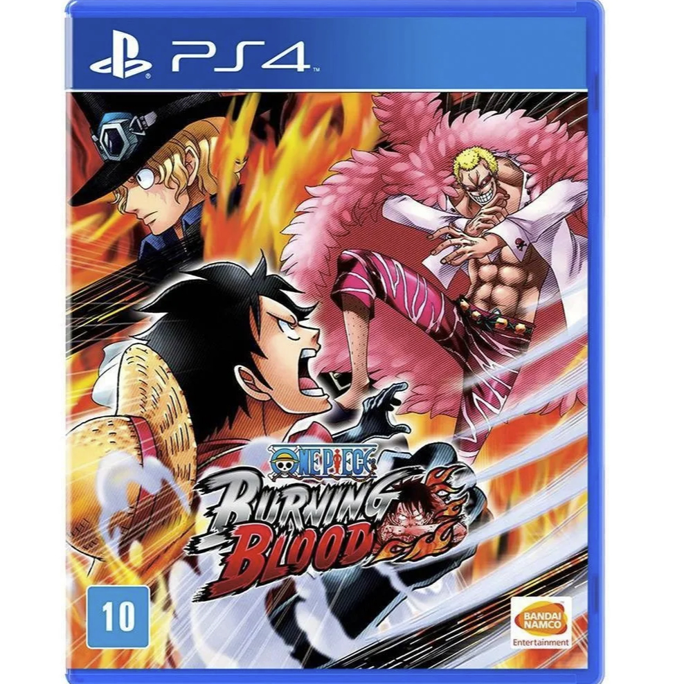 Jogo One Piece Burning Blood Ps4 Midia Fisica Bandai Namco - Bom (Recondicionado)