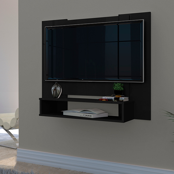 PAINEL COM PRATELEIRA PARA TV 50 POLEGADAS CORES VENEZA