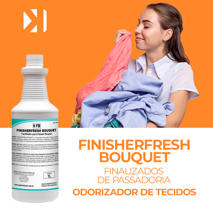 FACILITARDOR 1L FINISHERFRESH BOUQUET SPARTAN em Oferta na Shopee
