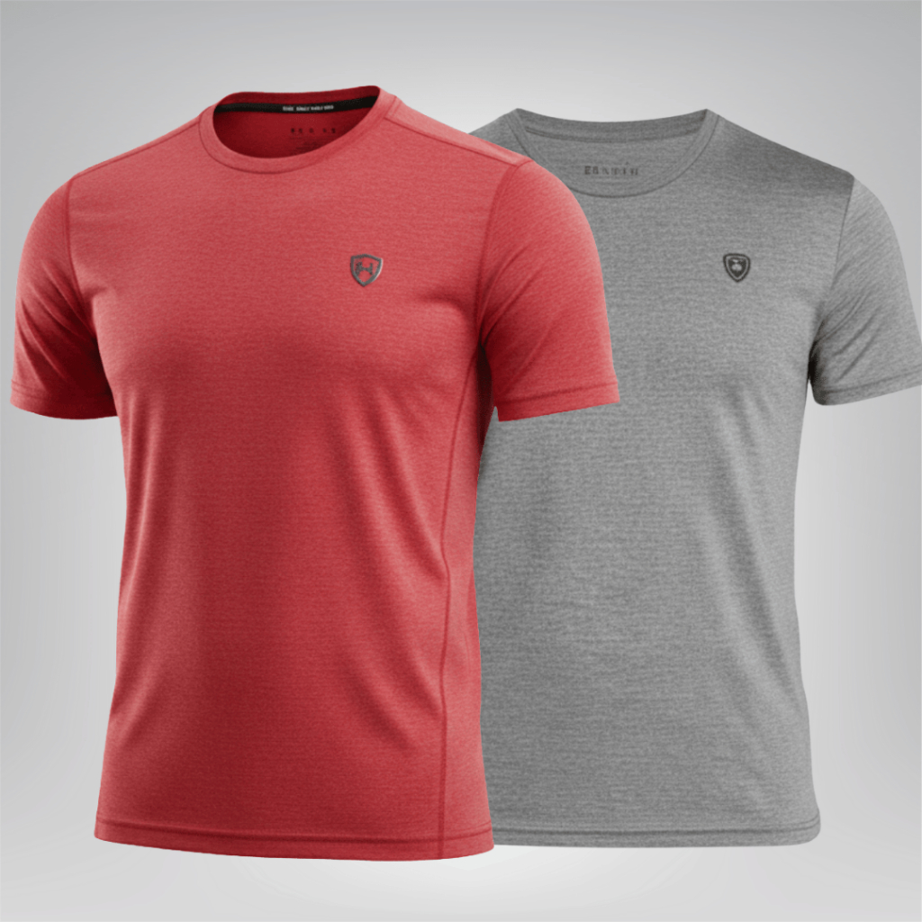 Kit 2 Camisa Dry Fit Masculina M ao Plus Size Camiseta Leve para Academia Corrida Respirável