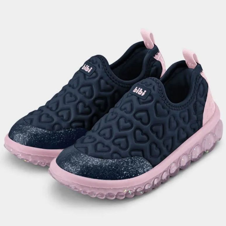 Tênis Infantil menina Bibi Roller 2.0 S Cadarço Escolar Coração